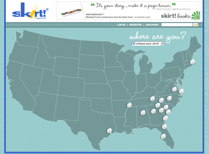 Skirt! affiliates are defined with the Domain Access module.